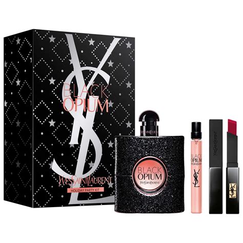 yves saint laurent black opium oficjalna strona|opium black gift set boots.